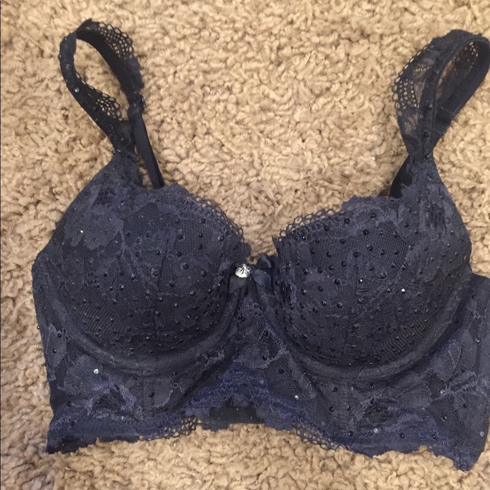 Victoria’s Secret Customized Real Rhinestone Bra